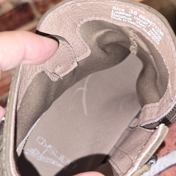 Dansko Women's Brown Nubuck Ankle Boots Size 38 - Picture 6 of 8